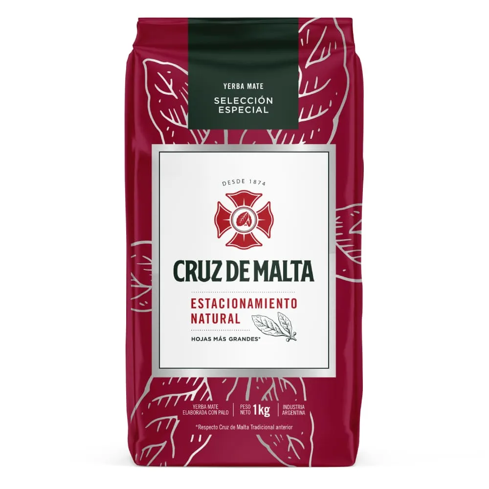 Yerba cruz Malta seleccion especial pack x6